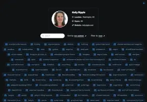 screenshot of project: repos