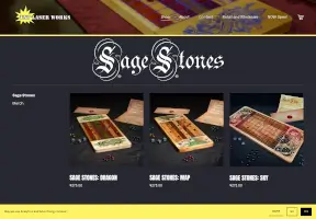 screenshot of project: tntLaserWorks